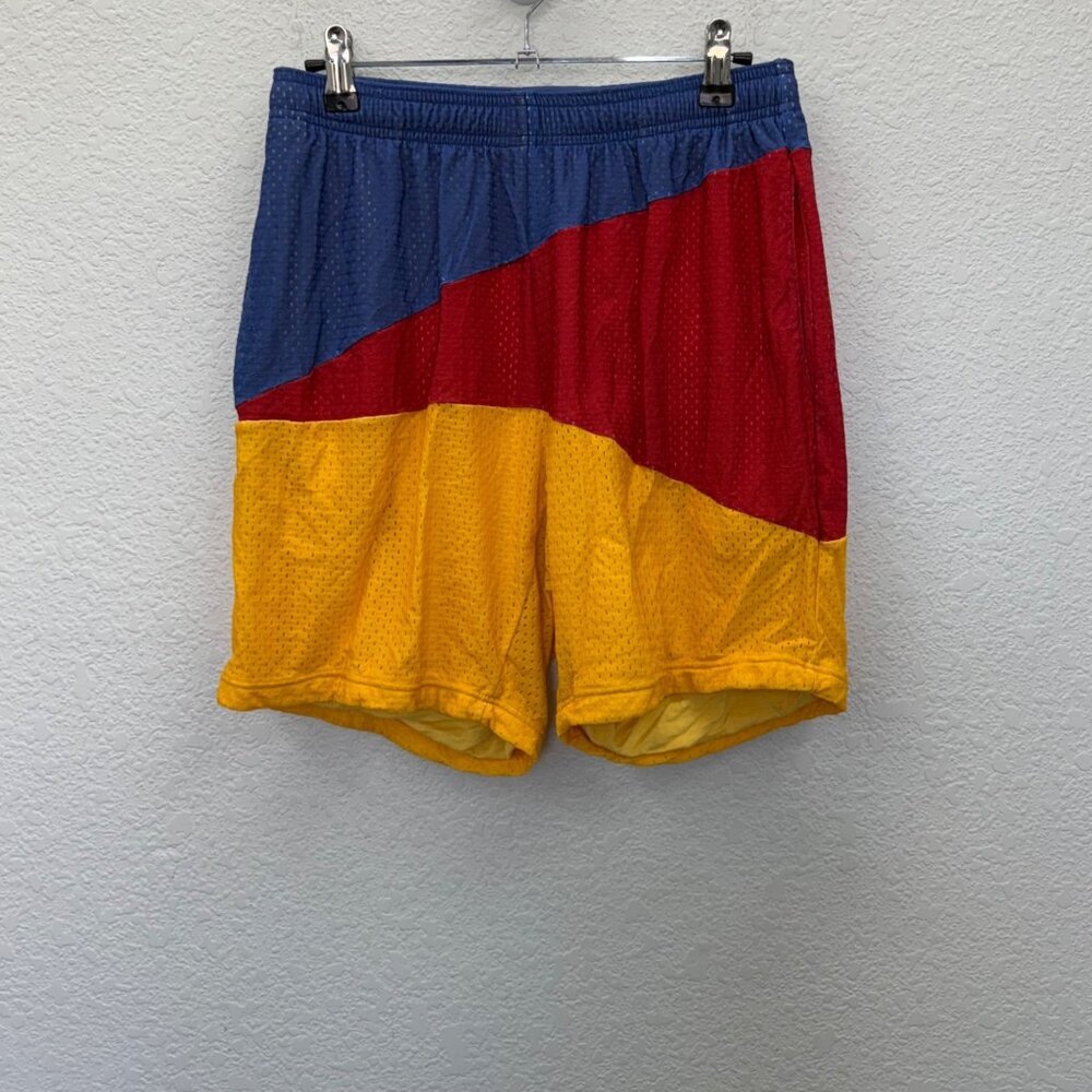 Nice Laundry 6" Pocket Sunfish Mesh Lounge Drawstring Waist Shorts Mens sz Small